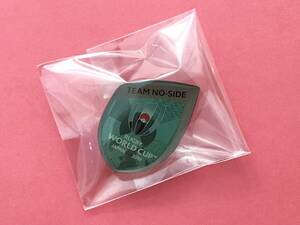⑦ new goods unused rugby World Cup 2019 pin badge [ green color ] souvenir not for sale 