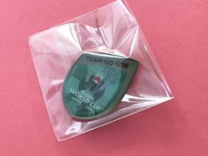 ⑧ new goods unused rugby World Cup 2019 pin badge [ green color ] souvenir not for sale 