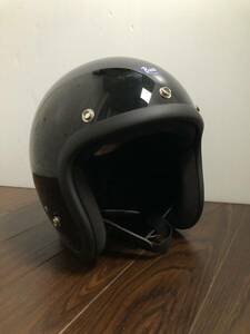 Buco ジェットヘルメット ブラック 【JET500-TX】Lサイズ（60〜61cm）