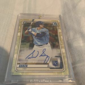 2020 1st Bowman Saul Garza super fractor 1/1 Mint Bowman Chrome 1st