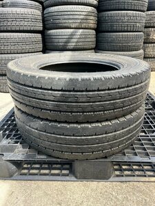 【送料無料】205/70R17.5LT 115/113L DUNLOP ENSAVE SPLT50【2本セット】★7655