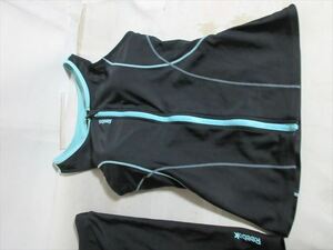2263 {11L} not yet have on?Rbk front Zip cup attaching suit type .. swimsuit outside fixed form 510 jpy 