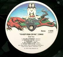 COMUS TO KEEP FROM CRYING 英VIRGIN初回プレスLP 1U/1U コーマス HENRY COW GONG_画像4