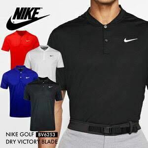 NIKE GOLF ポロシャツ ナイキ ゴルフ 半袖 黒×白 ブラック ホワイト サイズXL ナイキジャパン