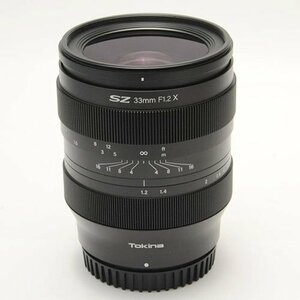 【中古品】極上品 現状渡し 動作問題なし トキナー Tokina SZ 33mm F1.2 MF フジフイルムXマウント FUJIFILM