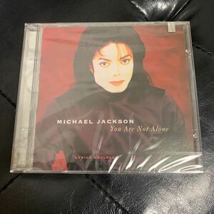 MICHAEL JACKSON YOU ARE NOT ALONE CD 未開封　マイケルジャクソン