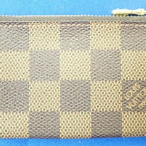 ◎LOUIS VUITTON ルイ ヴィトン ダミエ ポシェット クレ N62658 コインケース 小銭入れ ダミエ・エベヌの画像6