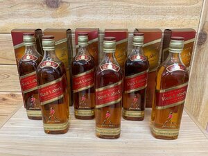 ■[未開栓] JOHNNIE WALKER RED LABEL ジョニーウォーカー スコッチウイスキー 40% 700ml 6本セット 赤ラベル レッドラベル