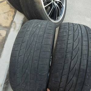 引き取り大歓迎！ 245/40R19 8J タイヤ アルミホイール ４本セット 20 アルファード にて使用 訳あり品の画像7