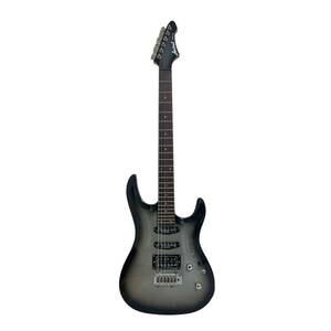 [KF0279]Aria pro Ⅱ MAGNA series electric guitar black color Aria Pro case attaching 