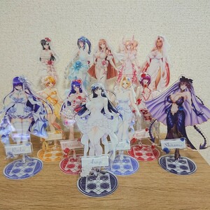 【正規品】対魔忍　ウェディングアクリルスタンド　12種　井河アサギ　さくら　時子　秋山凜子　不知火　イングリッド　きらら　アスカ　