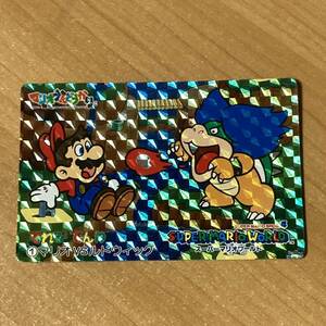 スーパーマリオワールド マリオvsルドウィッグ カードダス キラ CR N69