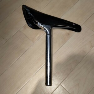 NJS saddle NITTO seat pillar set FIVE GOLD kashima saddle. island seat pillar bicycle seat bicycle race 