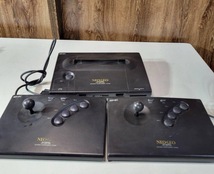 B767【神奈川県厚木市・現状品・1円スタート】まとめ売り　SNK MAX330MEGA PRO-GEAR SPEC NEO-O NEO-GEO 本体 コントローラー ネオジオ_画像1