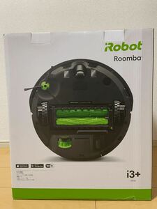 [ free shipping ] unopened roomba i3+ i3550 irobot robot vacuum cleaner box . scratch equipped 