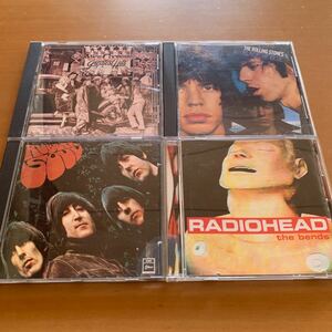 ◆ ロック名盤CD 4枚セット ④◆ THE BEATLES、 RADIOHEAD、ALICE COOPER、THE ROLLING STONES ◆まとめ売り 【送料無料】