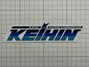 外国 古いステッカー：KEIHIN ケイヒン オートバイ バイク レーシングキャブレター ビンテージ デカール 海外 +A1