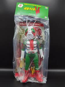 [376] Kamen Rider V3 | higashi . retro king-size | * sofvi ( unopened )| 1 jpy start | Yupack 80 size | Friday shipping 