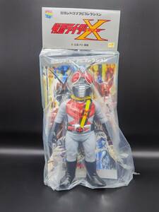 [409] Kamen Rider X |meti com toy | * sofvi ( unopened )| 1 jpy start | Yupack 80 size | Friday shipping 