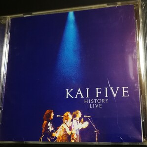 70年代~90年代専門CDショップ KAI FIVE 甲斐よしひろ 美品 HISTORY LIVE 2024 0521出品 匿名迅速発送 曲目画像掲載 送料無料