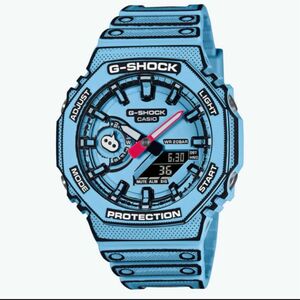 新品未使用 G-SHOCK（Gショック）MANGA THEMEシリーズ ブルー GA-2100MNG-2AJR 腕時計 メンズ CASIO カシオ G-SHOCK ジーショック