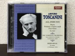 トスカニーニ　’53年ライヴ ARTURO TOSCANINI All-Debussy Concert 　アルトゥーロ・トスカニーニ指揮/NBC交響楽団　（CD2枚揃）【CD】