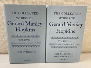 【洋書】The Collected Works of Gerard Manley Hopkins／?、?　Diaries, Journals, and Notebooks　2冊セット　●5775