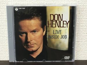 DON HENLEY ドン・ヘンリー／LIVE INSIDE JOB ライブ・インサイド・ジョブ 【DVD】