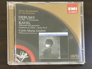 DEBUSSY （La Mer ・3 Nocturnes ）クロード・ドビュッシー/RAVEL モーリス・ラヴェル /ジュリーニ指揮 GIULINI【CD】