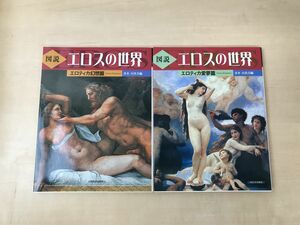Art hand Auction El mundo de Eros: Fantasía erótica y sueños amorosos/Juego de 2 libros, Cuadro, Libro de arte, Recopilación, Libro de arte