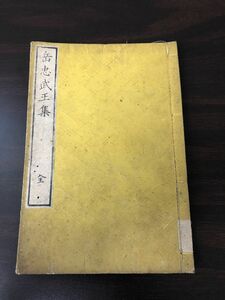 岳忠武王集 全【蔵印有】