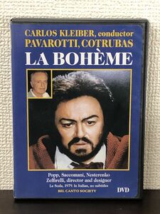 【輸入盤】プッチーニ 「LA BOHEME」ラ・ボエーム／カルロス・クライバー　ルチアーノ・パヴァロッティ　【DVD】