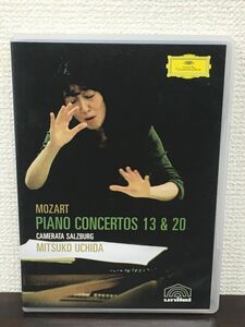 【輸入盤】モーツァルト：ピアノ協奏第13番＆第20番／内田光子 MITSUKO UCHIDA　カメラータ・ザルツブルク【DVD】