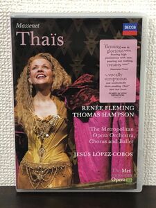 【輸入盤】オペラ　Massenet ジュール・マスネ「Thais」 タイス 　／ルネ・フレミング　ヘスス・ロペス＝コボス 指揮 他【DVD】