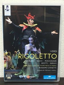 【輸入盤】ヴェルディ：Rigoletto「リゴレット」 ／マッシモ・ザネッティ　ORCHESTRA E CORO DEL TEATRO REGIO DI PARMA【DVD】