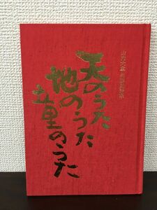 「天のうた 地のうた 童のうた」画集　山内大童　墨彩画詩集　　平成5年