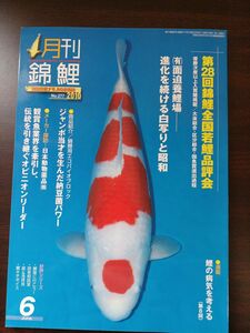 月刊 錦鯉 ／2010年6月号 No.277／第28回綿鯉全国若鯉品評会／錦彩出版／松阪製作所