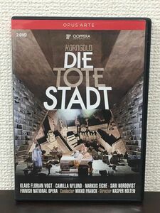 【輸入盤】Korngold コルンゴルト： Die tote Stadt 「死の都」／ミッコ・フランク　Finnish National Opera　／DVD2枚揃【DVD】