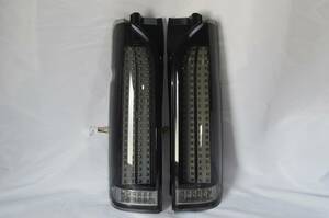 ハイエース 200系 テール フルLED 縦ライン Tail Lamp ブラック No:23