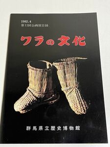 318-D7/ワラの文化/群馬県立歴史博物館/1982年