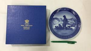 #L【ROYAL COPENHAGEN12】『ロイヤルコペンハーゲン イヤープレート 1978年』●デンマーク製●箱付き●検)北欧陶磁器絵皿アンティーク