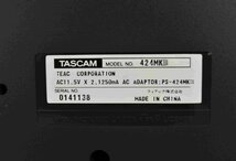 F☆TASCAM タスカム マルチトラックレコーダー 424MKIII ☆現状品☆_画像10