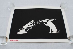 希少 WCP Banksy バンクシー HMV リプロダクション シルクスクリーン プリント 限定 現代アート