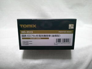 【新品】20%OFF TOMIX HO-2515 国鉄 ED76-0形電気機関車（後期型）