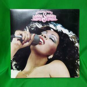 国内盤 LP レコード Donna Summer - Live And More (DIE CUT COVER)