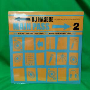 シールド未開封 12' レコード Dj Hasebe - Main Pass 2