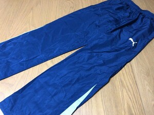 プーマPUMA ウインドパンツ　L 薄手　ネイビー　21-0821-24