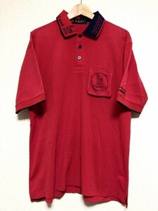 AXEL GOLF アクセルゴルフ　ポロシャツ　L 良デザイン　21-0323-08