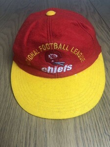 カンザスシティ・チーフス　NFL 帽子　キャップ　年代物　23-0508-05