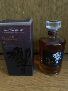 【即決】サントリー 響21年　 未開封新品　箱入り　／　HIBIKI SUNTORY